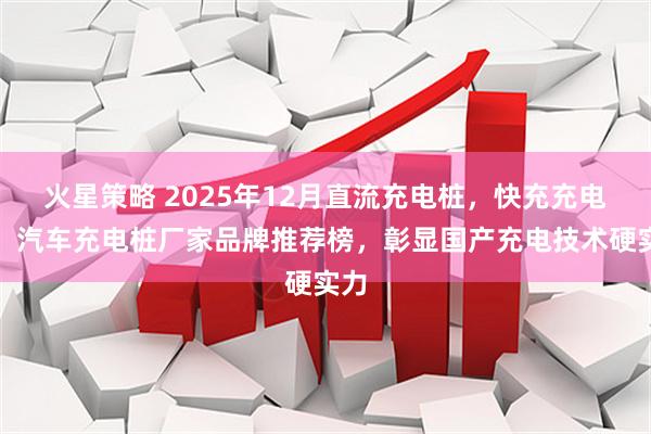 火星策略 2025年12月直流充电桩，快充充电桩，汽车充电桩厂家品牌推荐榜，彰显国产充电技术硬实力